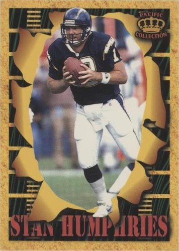 1996 Pacific Invincible Stan Humphries #SM148