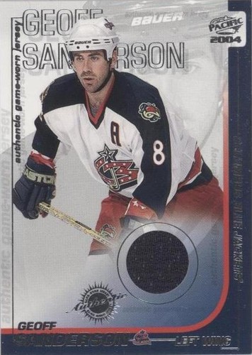 2003-04 Pacific - Geoff Sanderson #12