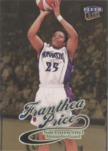 1999 Fleer Ultra WNBA - Franthea Price #23G