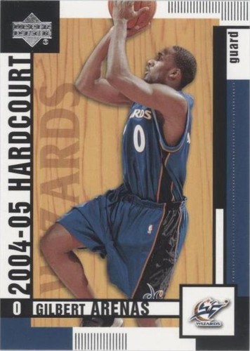 2004-05 Upper Deck Hardcourt - Gilbert Arenas #88