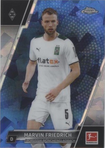 2021-22 Topps Chrome Bundesliga Sapphire Edition Marvin Friedrich #14