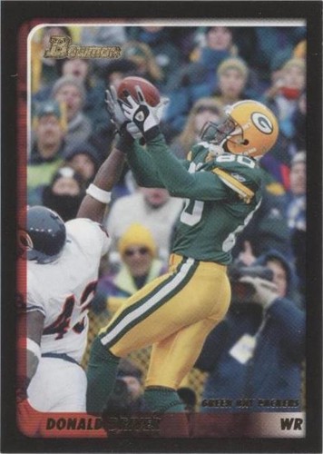 2003 Bowman Donald Driver #98