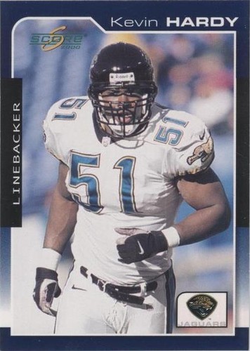 2000 Score #88 Kevin Hardy NFL Jacksonville Jaguars + (Yes 4 Free