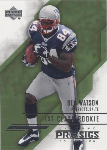 2004 Upper Deck Pro Sigs Ben Watson #127
