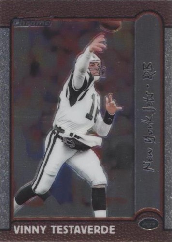 1999 Bowman Chrome Vinny Testaverde #36