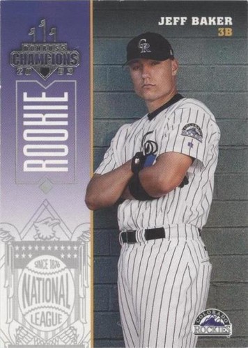 2003 Donruss Champions - Jeff Baker #91