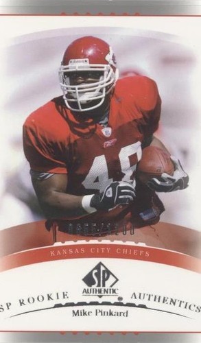 2003 SP Authentic Mike Pinkard #208