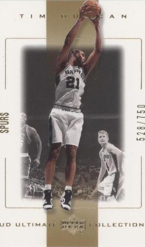 2000-01 UD Ultimate Collection - Tim Duncan #49