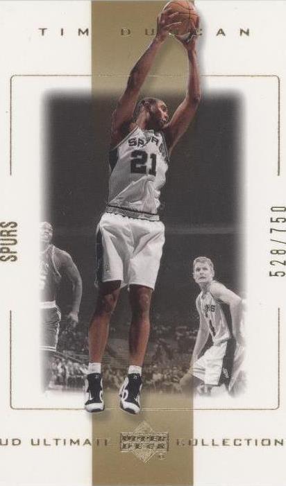 2000-01 UD Ultimate Collection - Tim Duncan #49
