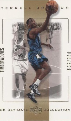 2000-01 UD Ultimate Collection - Terrell Brandon #34