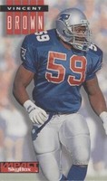 1994 Skybox Impact Vincent Brown #167