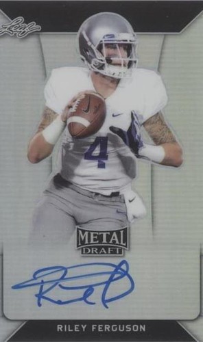 2018 Leaf Metal Draft Riley Ferguson #BA-RF2