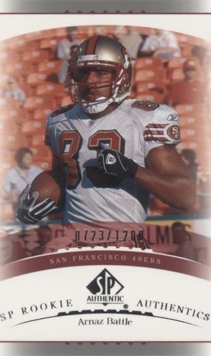 2003 SP Authentic Arnaz Battle #192