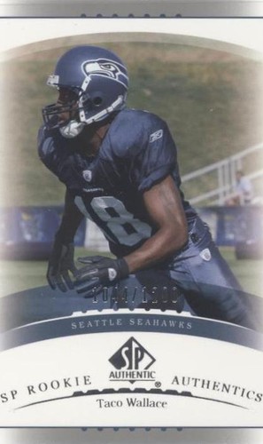 2003 SP Authentic Taco Wallace #184