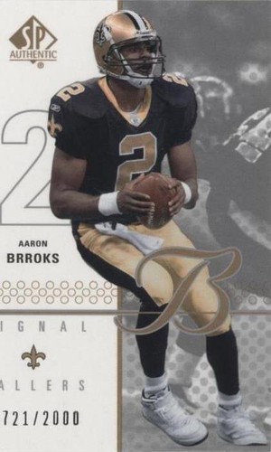 2002 SP Authentic Aaron Brooks #107