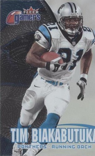 2000 Fleer Gamers Tim Biakabutuka #57