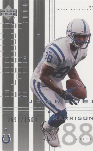 2000 UD Graded Marvin Harrison #35