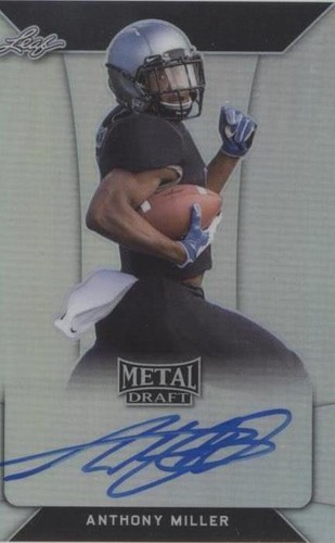 2018 Leaf Metal Draft Anthony Miller #BA-AM1