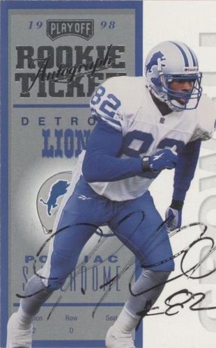 1998 Playoff Contenders Germane Crowell #86