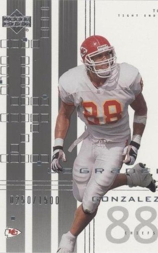 2000 UD Graded Tony Gonzalez #40