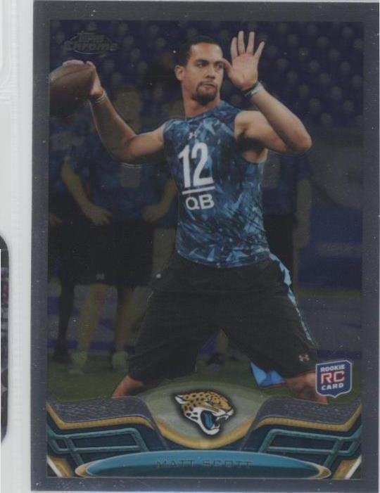 2013 Topps Chrome Matt Scott #153