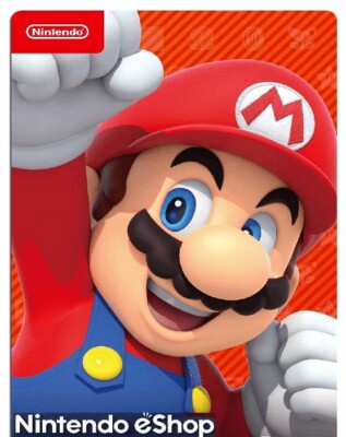 Nintendo Guthaben | E-Mail Voucher Auflade Code