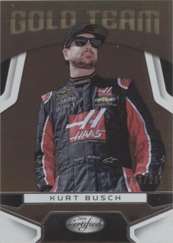 2016 Panini Certified - Kurt Busch #GT12
