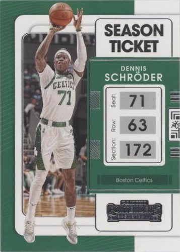 2021-22 Panini Contenders - Dennis Schroder #54