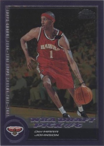 2000-01 Topps Chrome - DerMarr Johnson #156