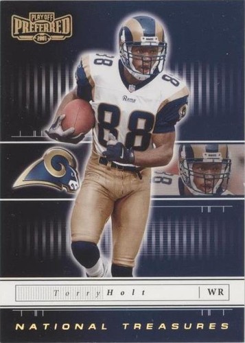 2001 Playoff Preferred Torry Holt #91