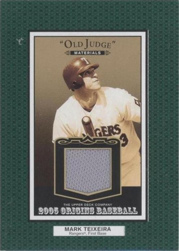 2005 Upper Deck Origins - Mark Teixeira #OJ-MT