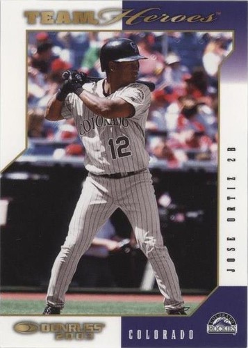 2003 Donruss Team Heroes - Jose Ortiz #179