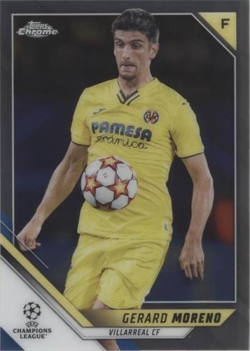 2021-22 Topps Chrome UCL Gerard Moreno #23