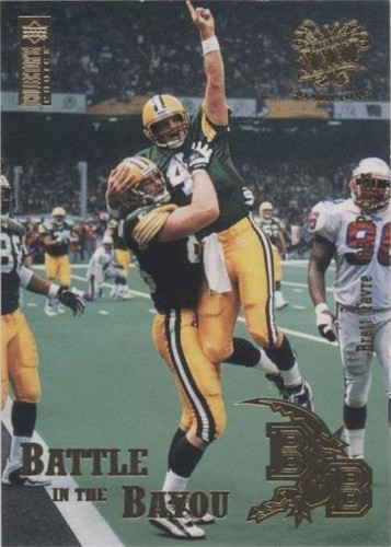 1997 Upper Deck Collector's Choice Green Bay Packers Brett Favre #GB80