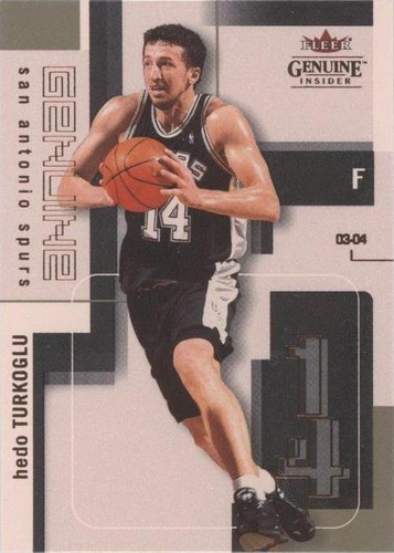 2003-04 Fleer Genuine Insider - Hedo Turkoglu #42