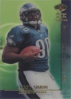 2000 Collector's Edge Masters Corey Simon #RS26