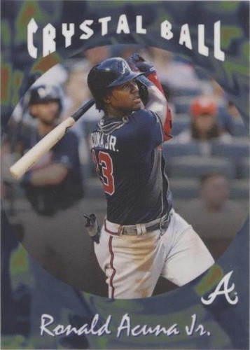 2019 Topps Throwback Thursday #TBT - Ronald Acuña Jr. #181
