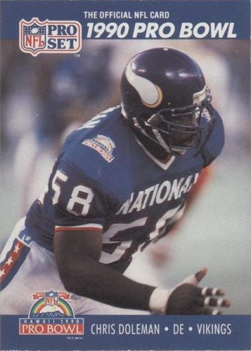 1990 Pro Set Chris Doleman #387