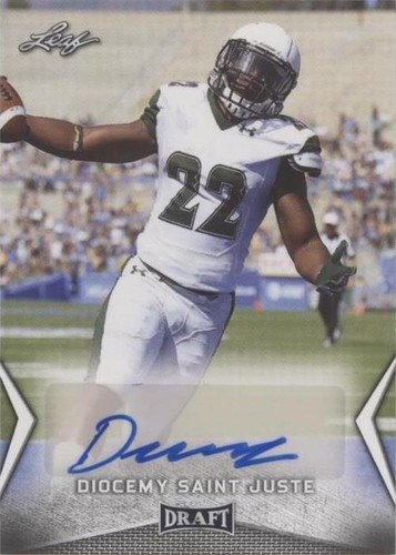 2018 Leaf Draft Diocemy Saint Juste #BA-DSJ