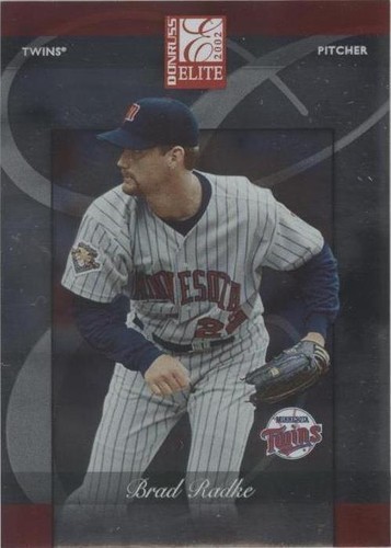 2002 Donruss Elite - Brad Radke #90