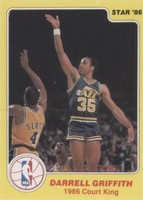 1986 Star Court Kings - Darrell Griffith #16