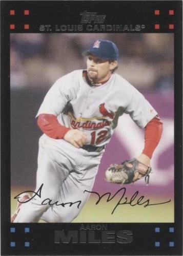 2007 Topps Updates & Highlights - Aaron Miles #UH66