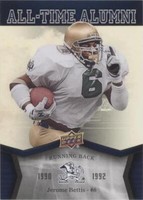 2013 Upper Deck University of Notre Dame Jerome Bettis #ATA-JB