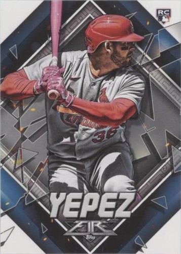 2022 Topps Fire - Juan Yepez #124
