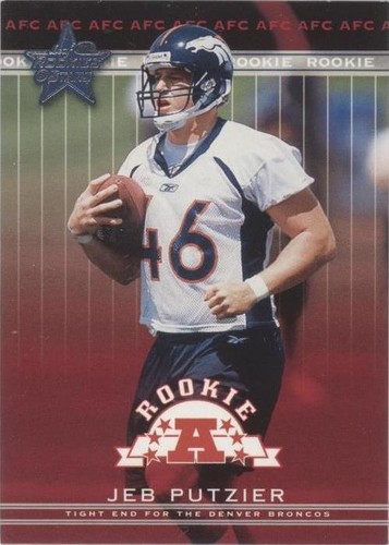 2002 Leaf Rookies & Stars Jeb Putzier #118