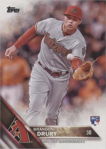 2016 Topps - Brandon Drury #607