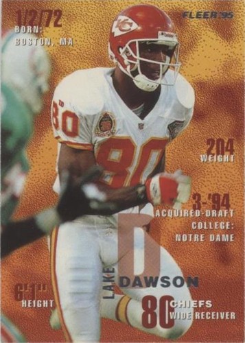 1995 Fleer Lake Dawson #180