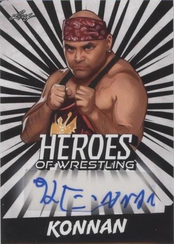 2023 Leaf Heroes of Wrestling - Konnan #BA-KO1