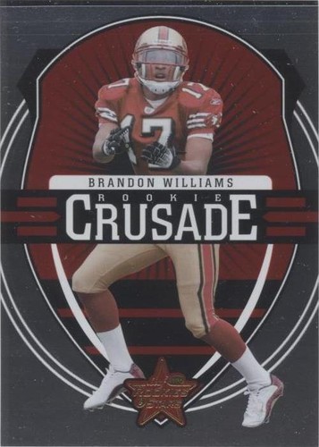 2006 Leaf Rookies & Stars Brandon Williams #RC-14