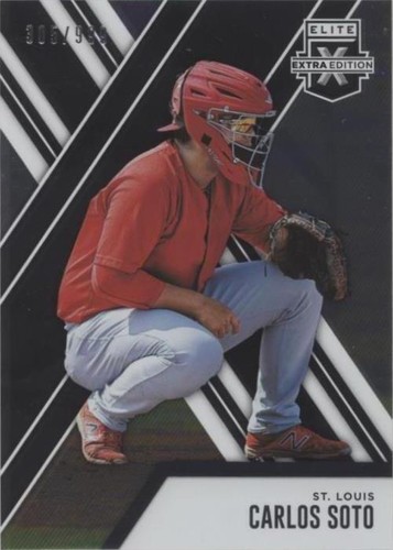 2017 Panini Elite Extra Edition - Carlos Soto #109
